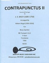 Contrapunctus #2 Brass Quintet cover